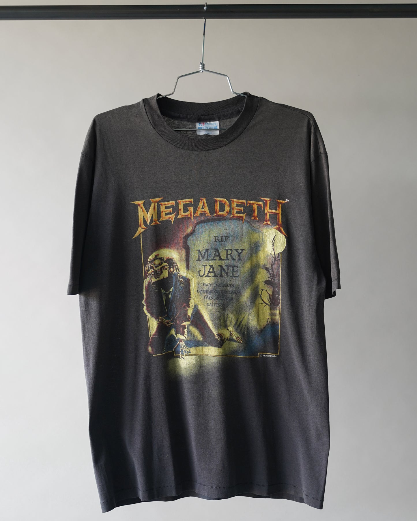 80's Megadeath RIP Mary Jane Tee - Large