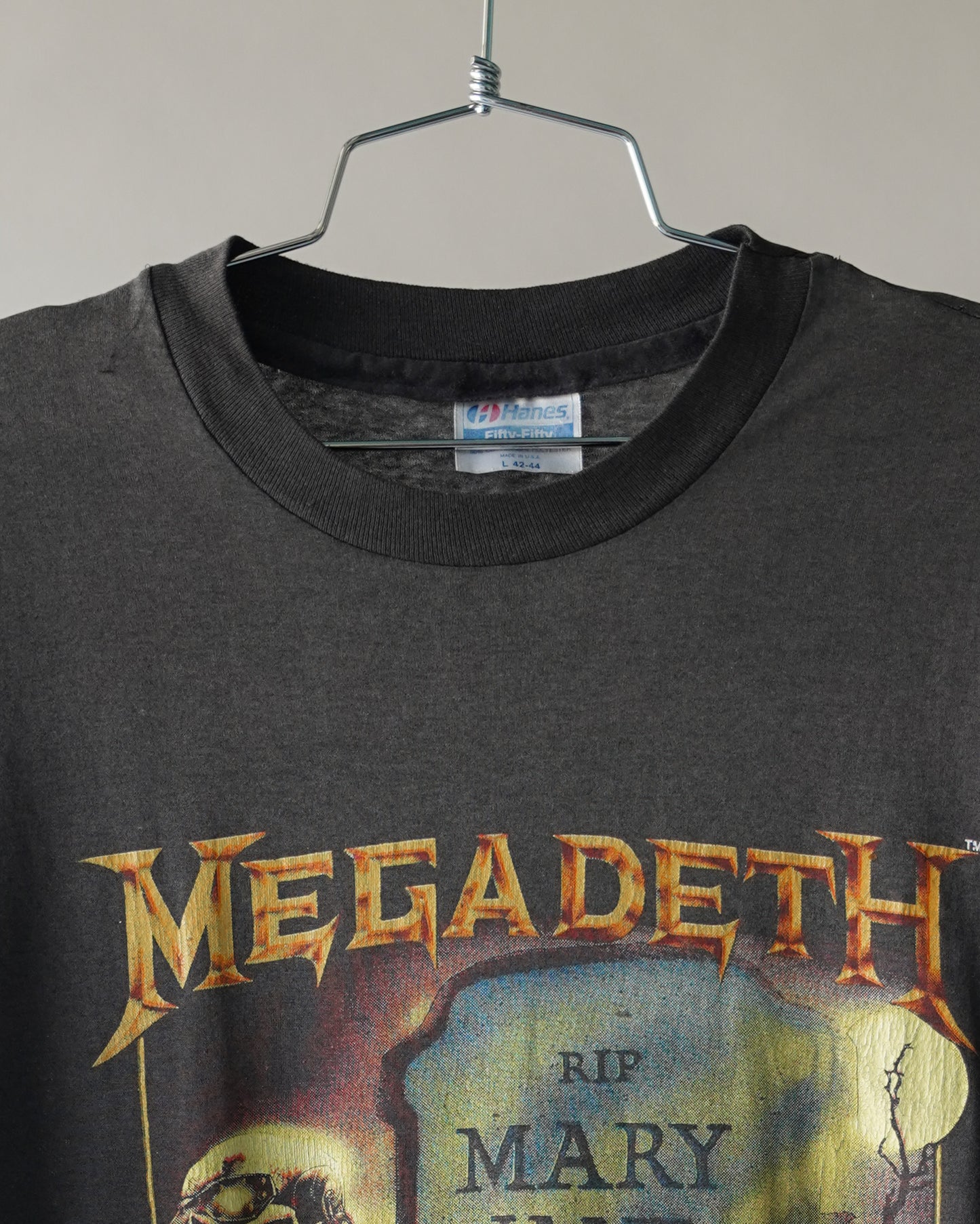 80's Megadeath RIP Mary Jane Tee - Large