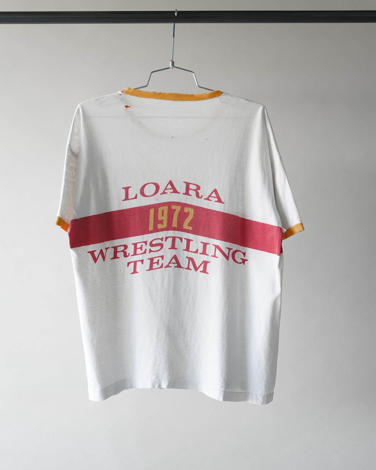 70's Saxon Wrestling Tee - Large