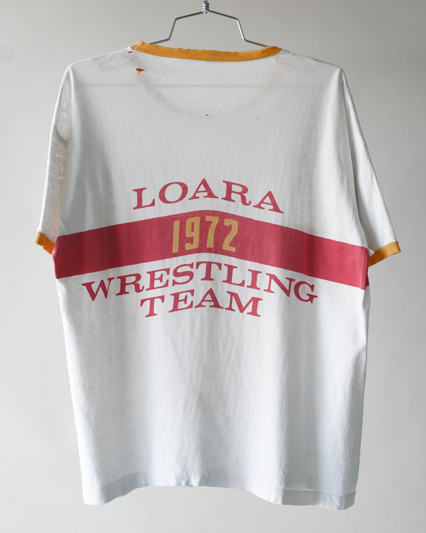70's Saxon Wrestling Tee - Large