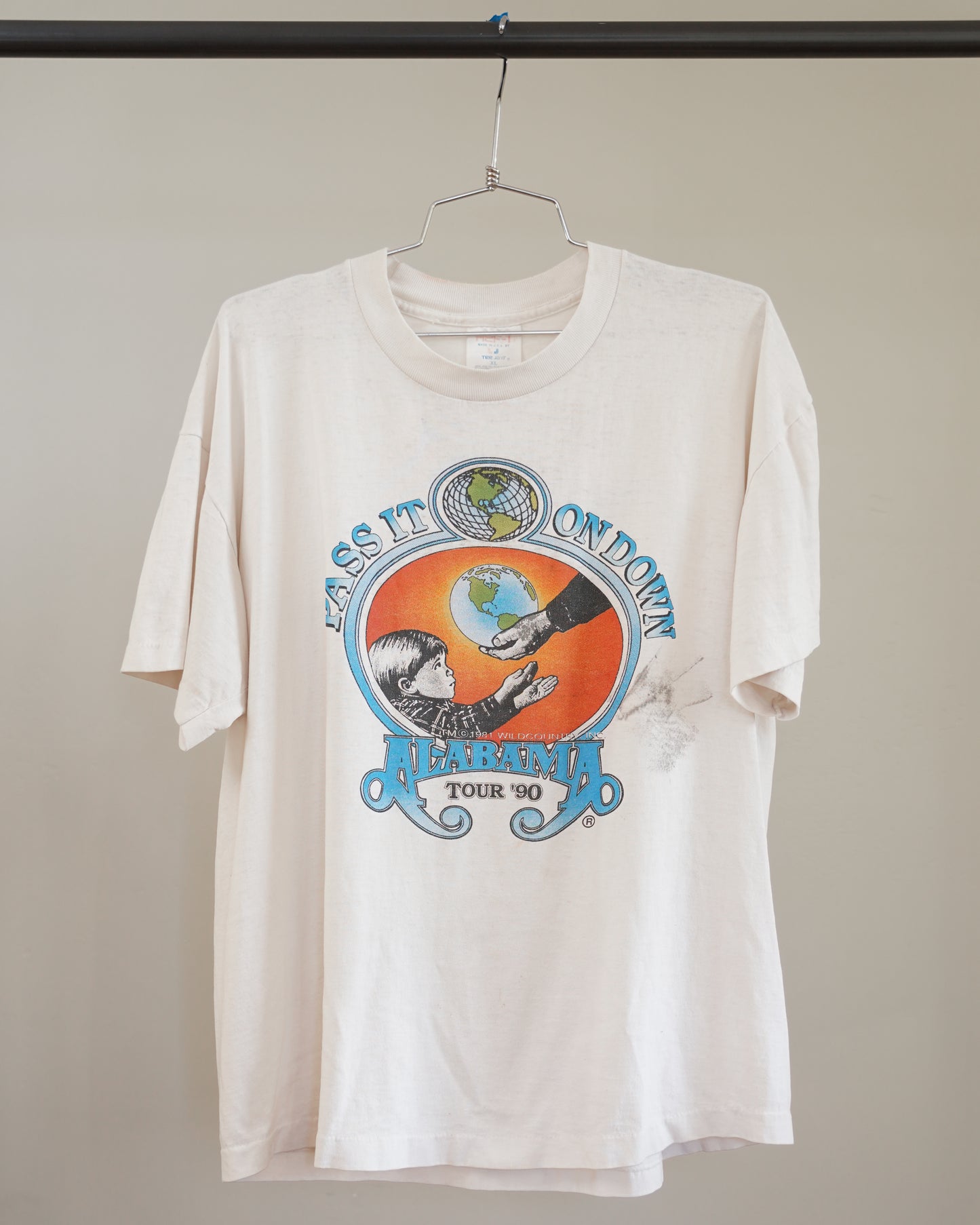 90's Alabama Pass it Down Tour Tee - XL