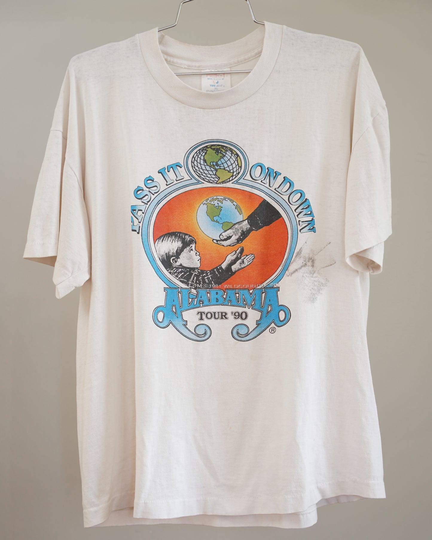 90's Alabama Pass it Down Tour Tee - XL