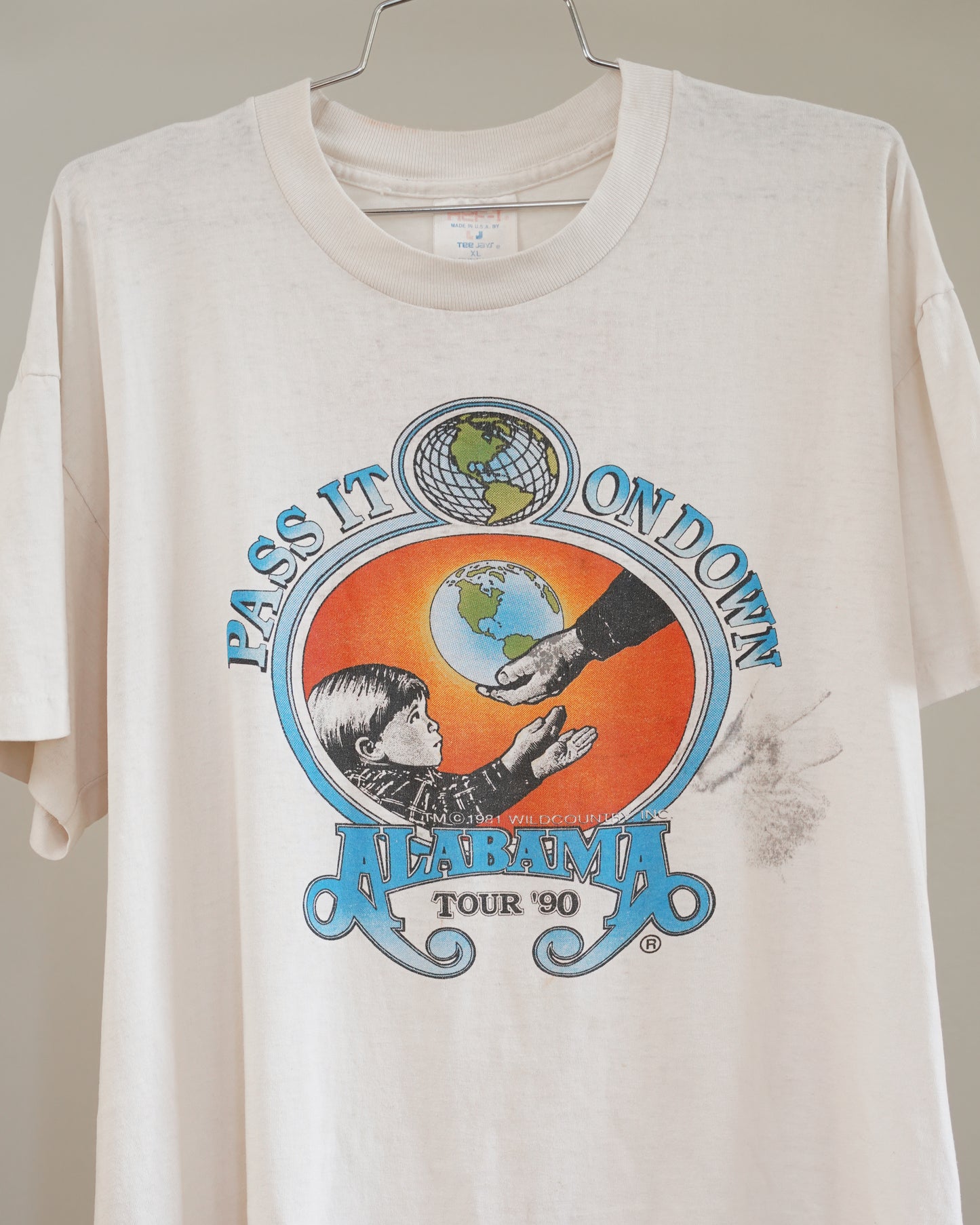 90's Alabama Pass it Down Tour Tee - XL