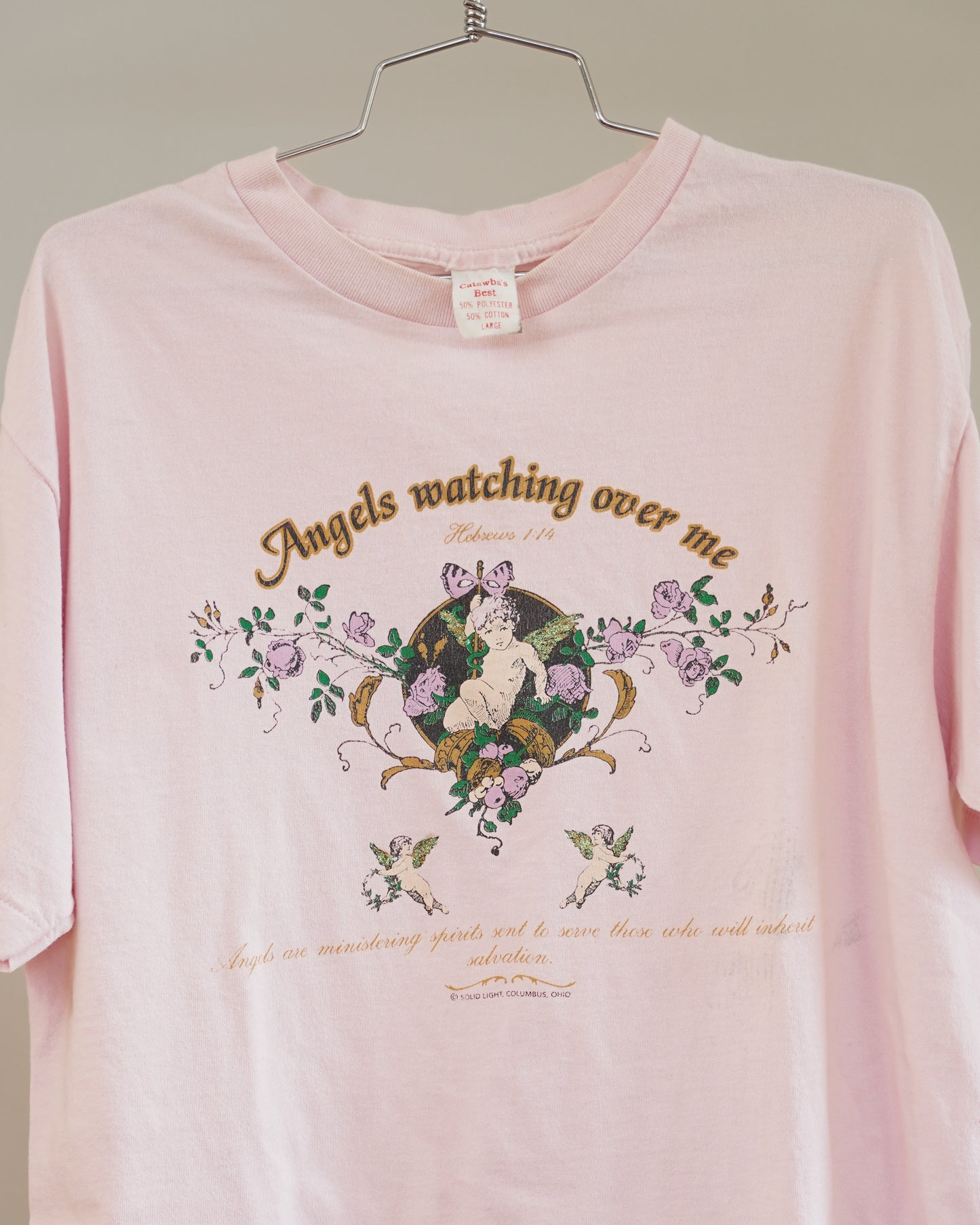 90's Pink Angels Tee - Large