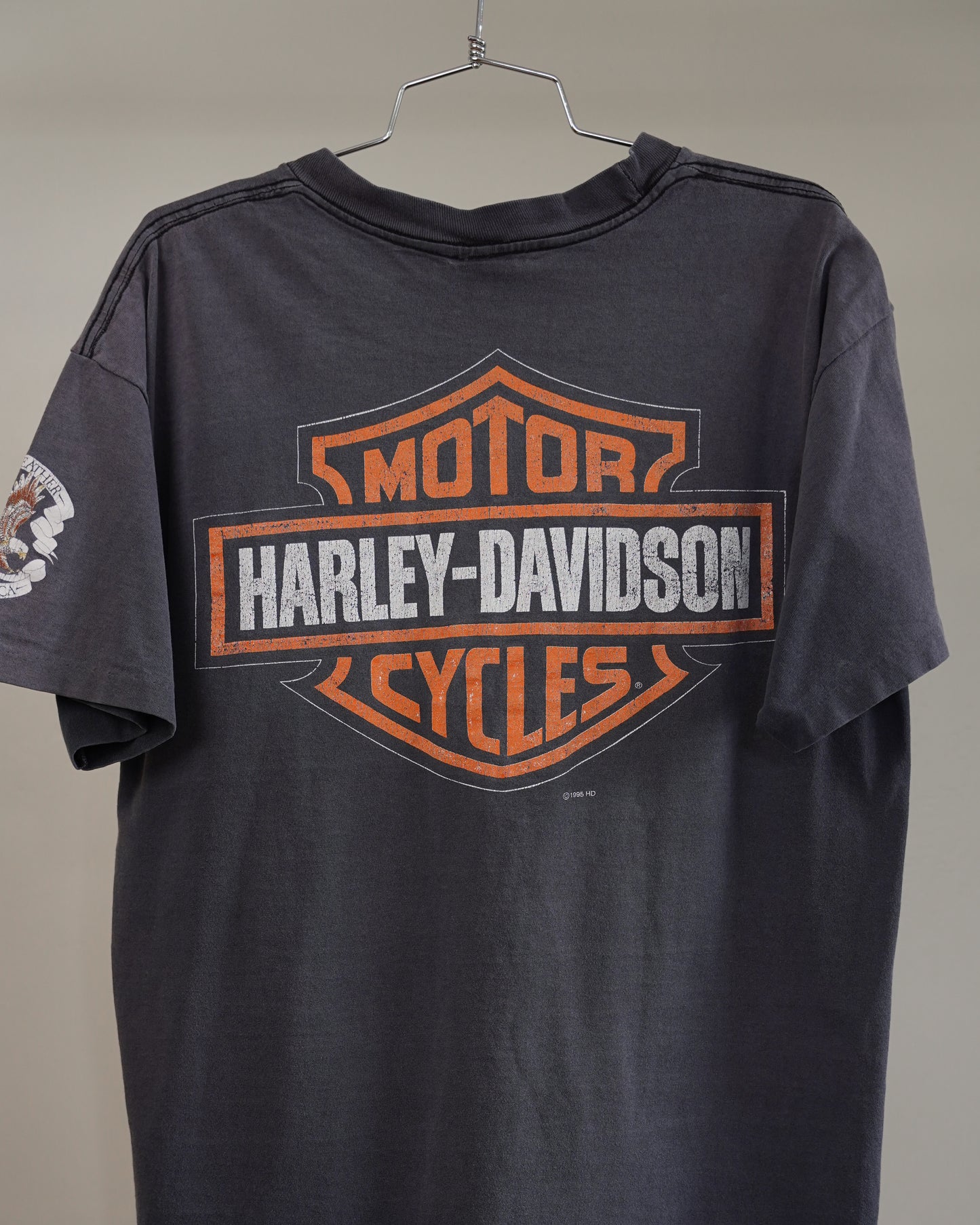 90's Faded Harley Davidson Tee - Large