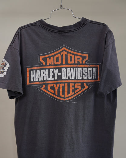 90's Faded Harley Davidson Tee - Large