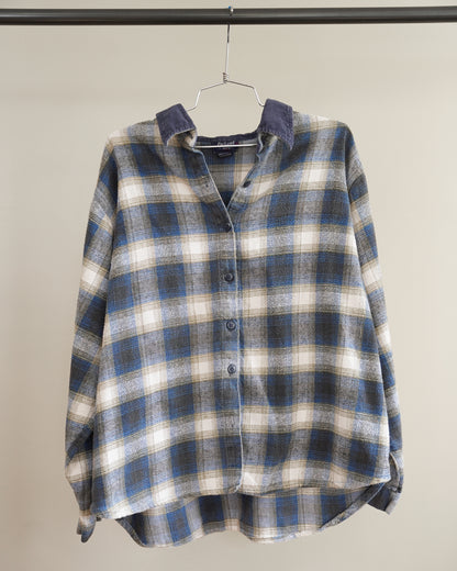 90's Corduroy Collared Flannel - XL