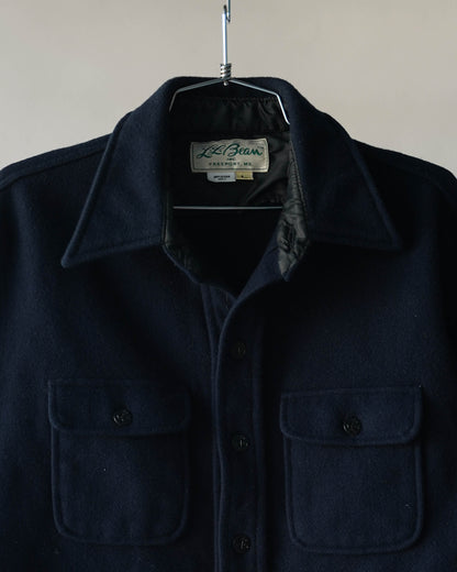 70's LL Bean Wool Shirt - Large