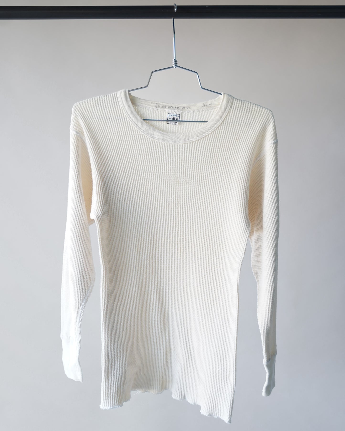 80's Waffle Knit Thermal - Medium