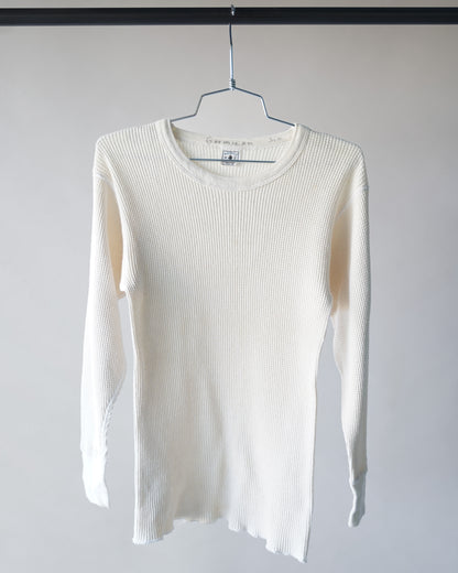80's Waffle Knit Thermal - Medium