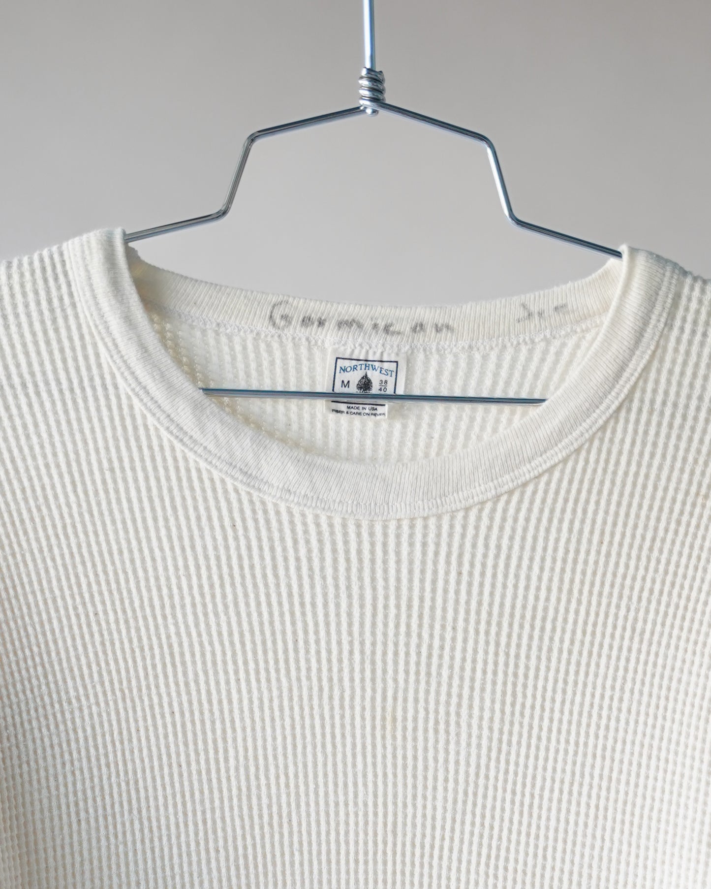 80's Waffle Knit Thermal - Medium