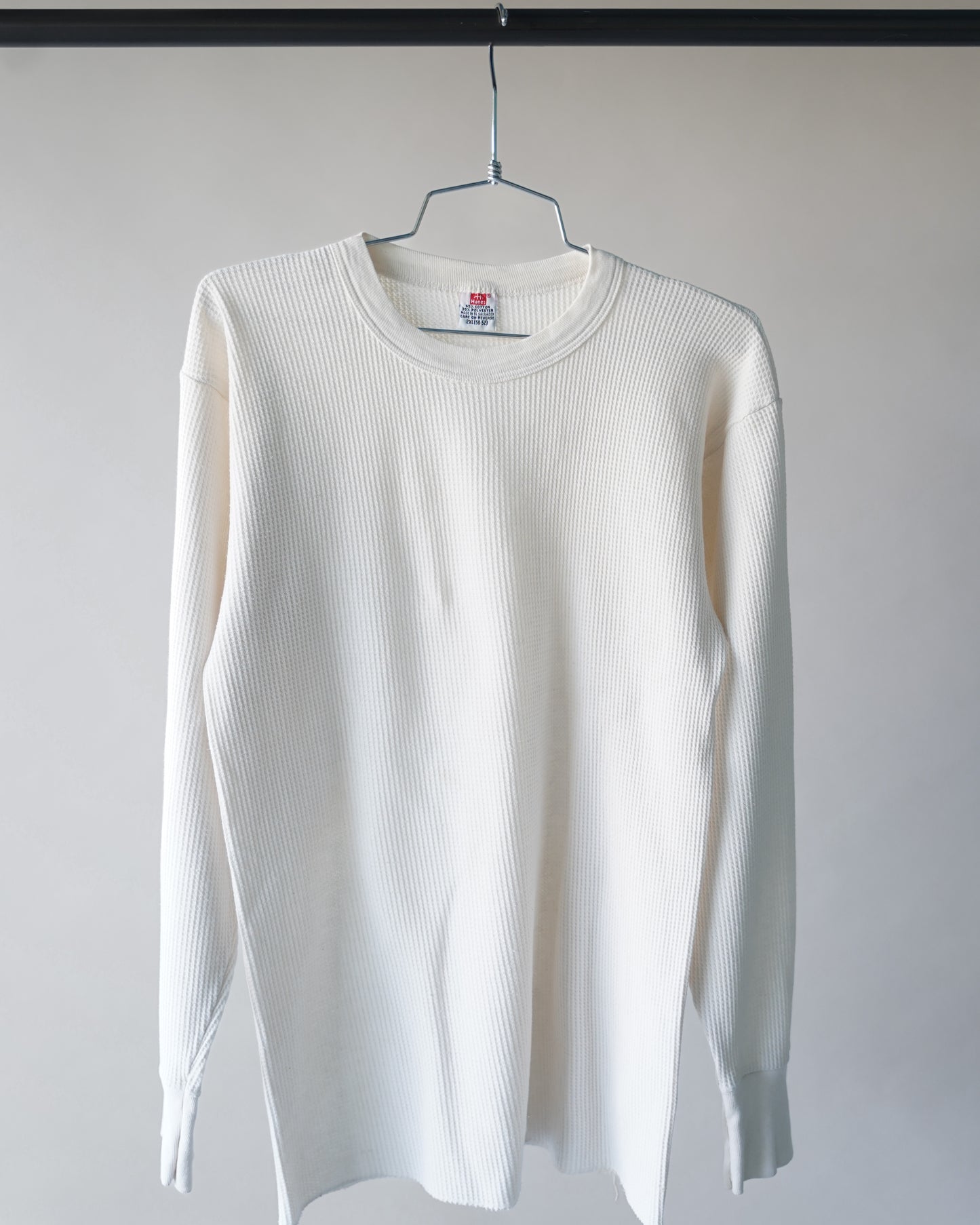 90's Waffle Knit Thermal - Large