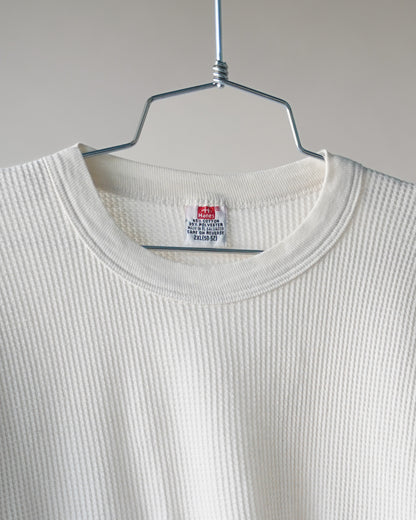 90's Waffle Knit Thermal - Large