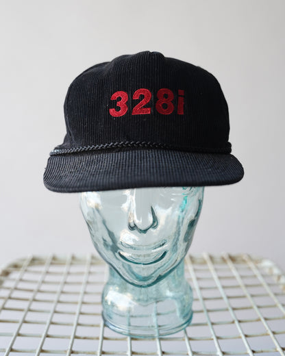 90's BMW Black Corduroy Hat