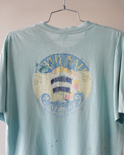 70s High Cru North Sails Tee - Medium