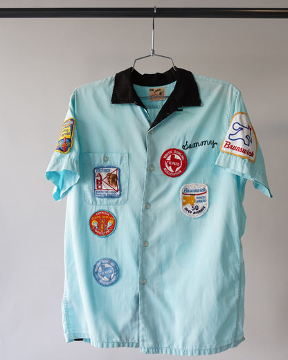 50s Chain Stitched Bowling Shirt - Large