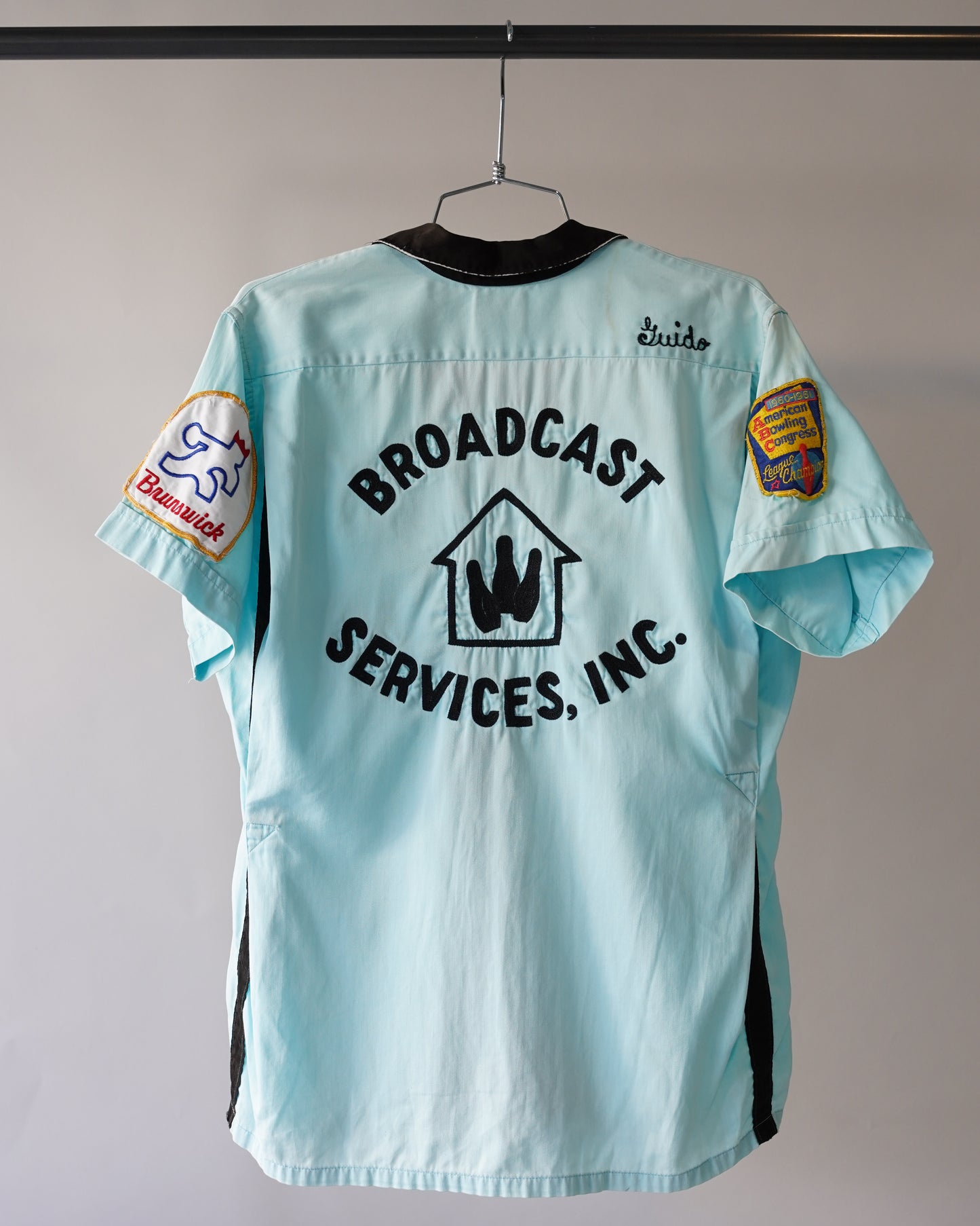 50s Chain Stitched Bowling Shirt - Large