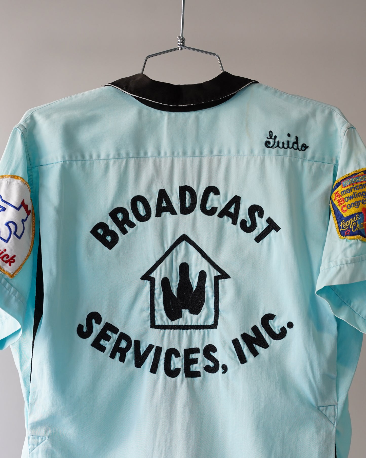 50s Chain Stitched Bowling Shirt - Large
