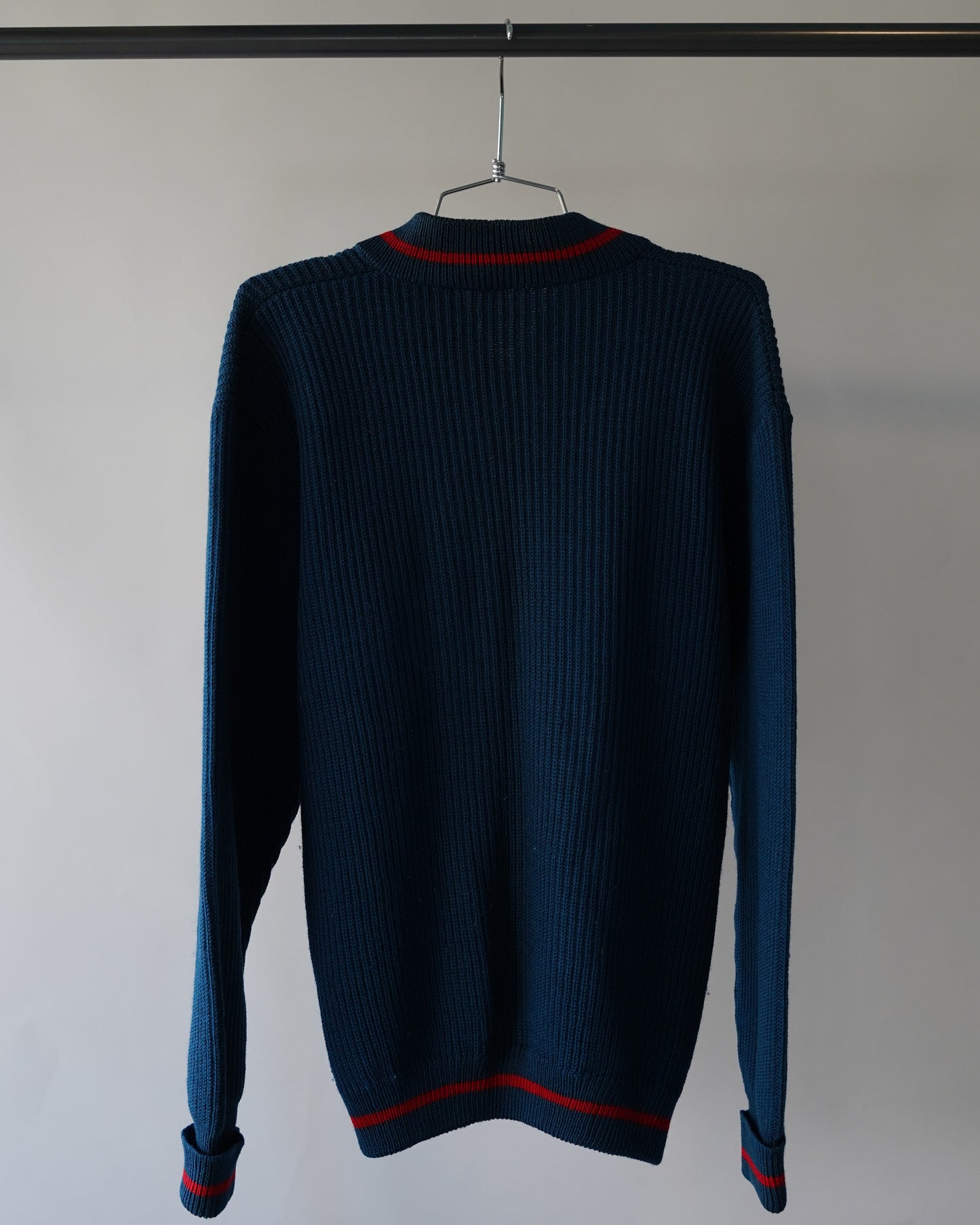 60s Wool Zip Up Jacket - Large