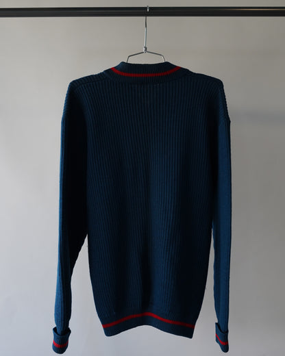 60s Wool Zip Up Jacket - Large
