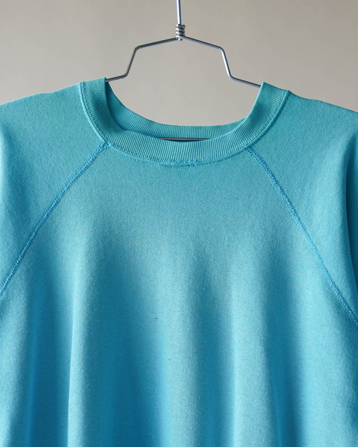 80's Baby Blue Sweatshirt - Large