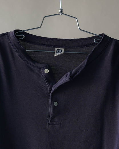 00's Gap Navy Blue Thermal - XL