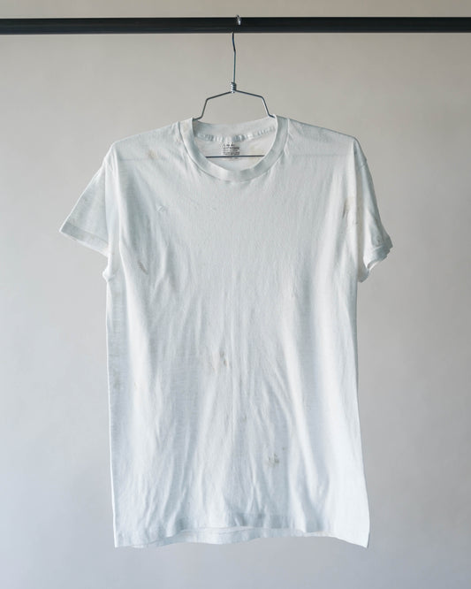 80's Sears Stained White Tee - Medium