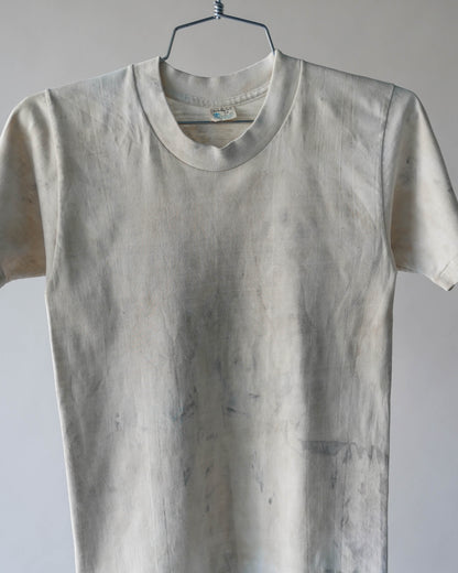 70's Towncraft Stained White Tee - XS