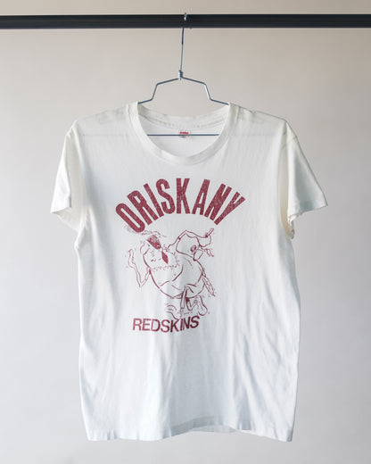 70's Hanes Oriskany Redskins Tee - Large