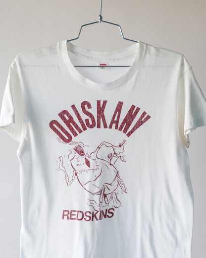 70's Hanes Oriskany Redskins Tee - Large