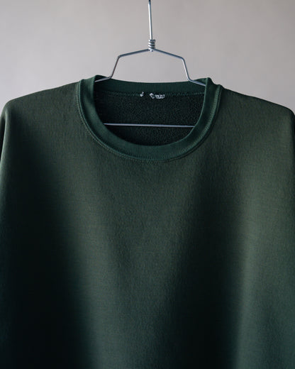 90's Faded Green Sweatshirt - XL