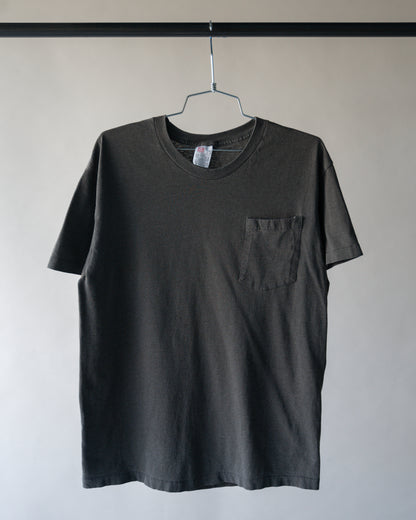 90's Charcoal Pocket Tee - Large