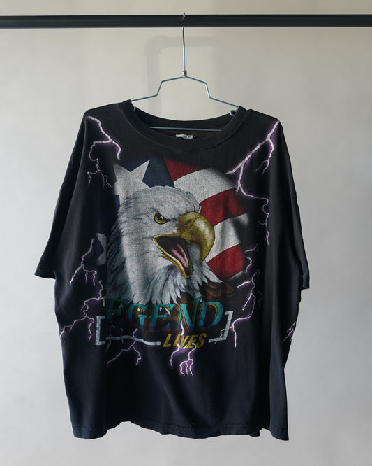 90's American Thunder Eagle Tee - XL