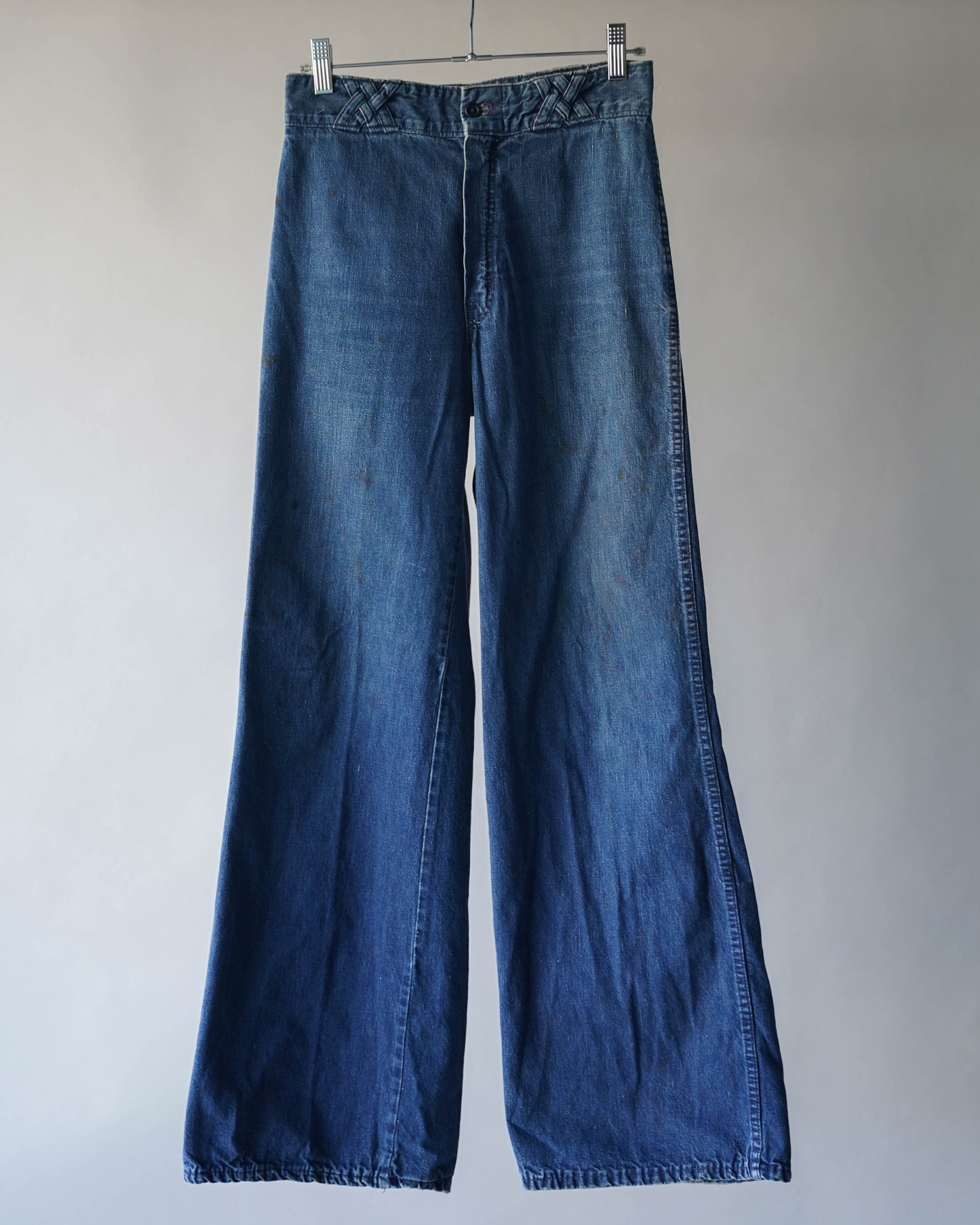 70's Wide Bell Bottom Denim - 27x31