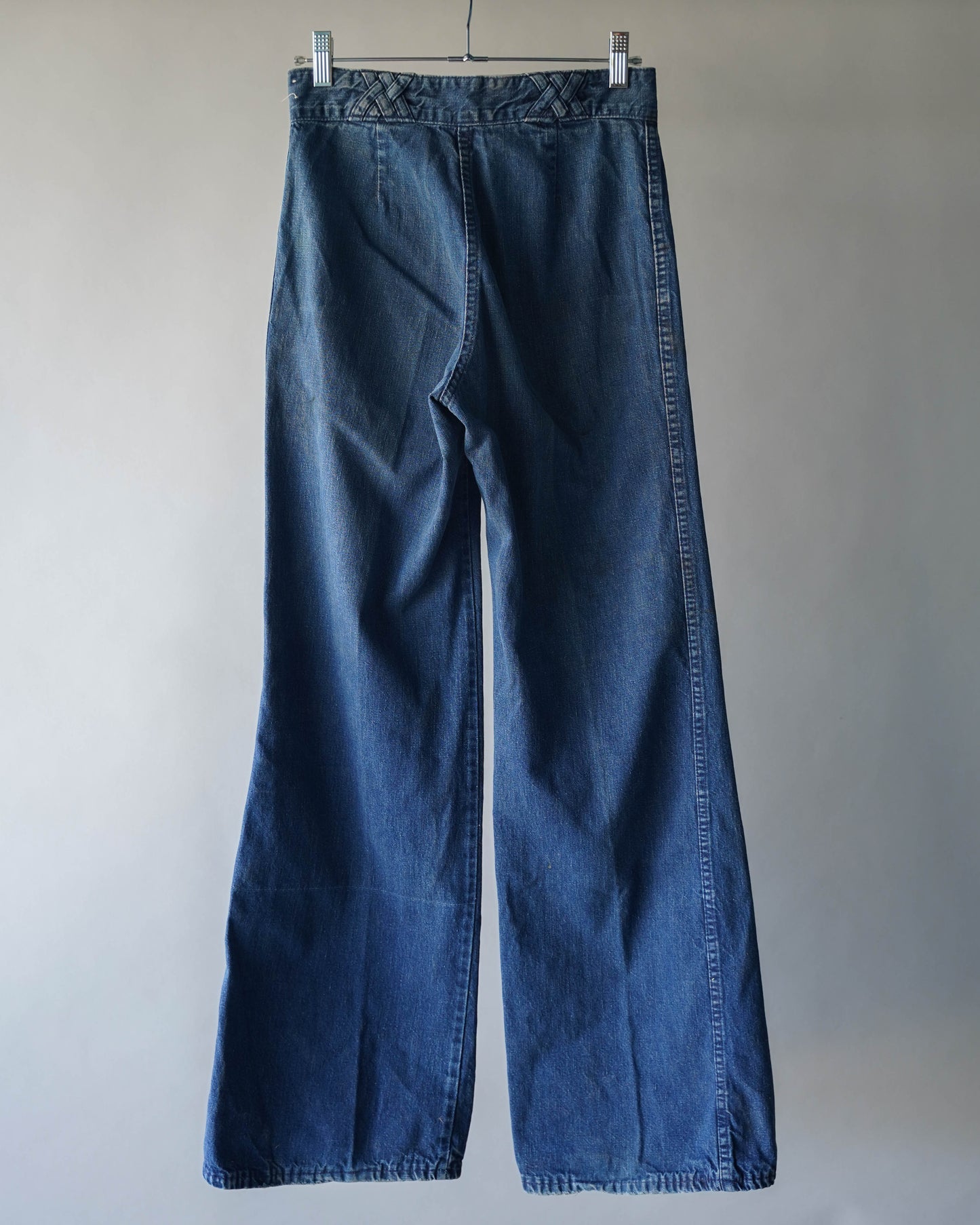 70's Wide Bell Bottom Denim - 27x31