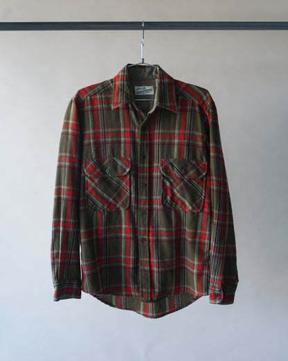 80's Sears Plaid Shirt - Medium