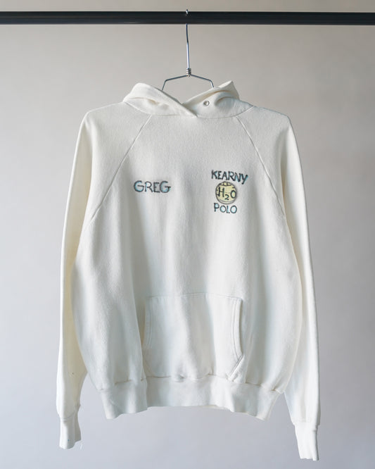 80's Airbrushed Waterpolo Hoodie - Large