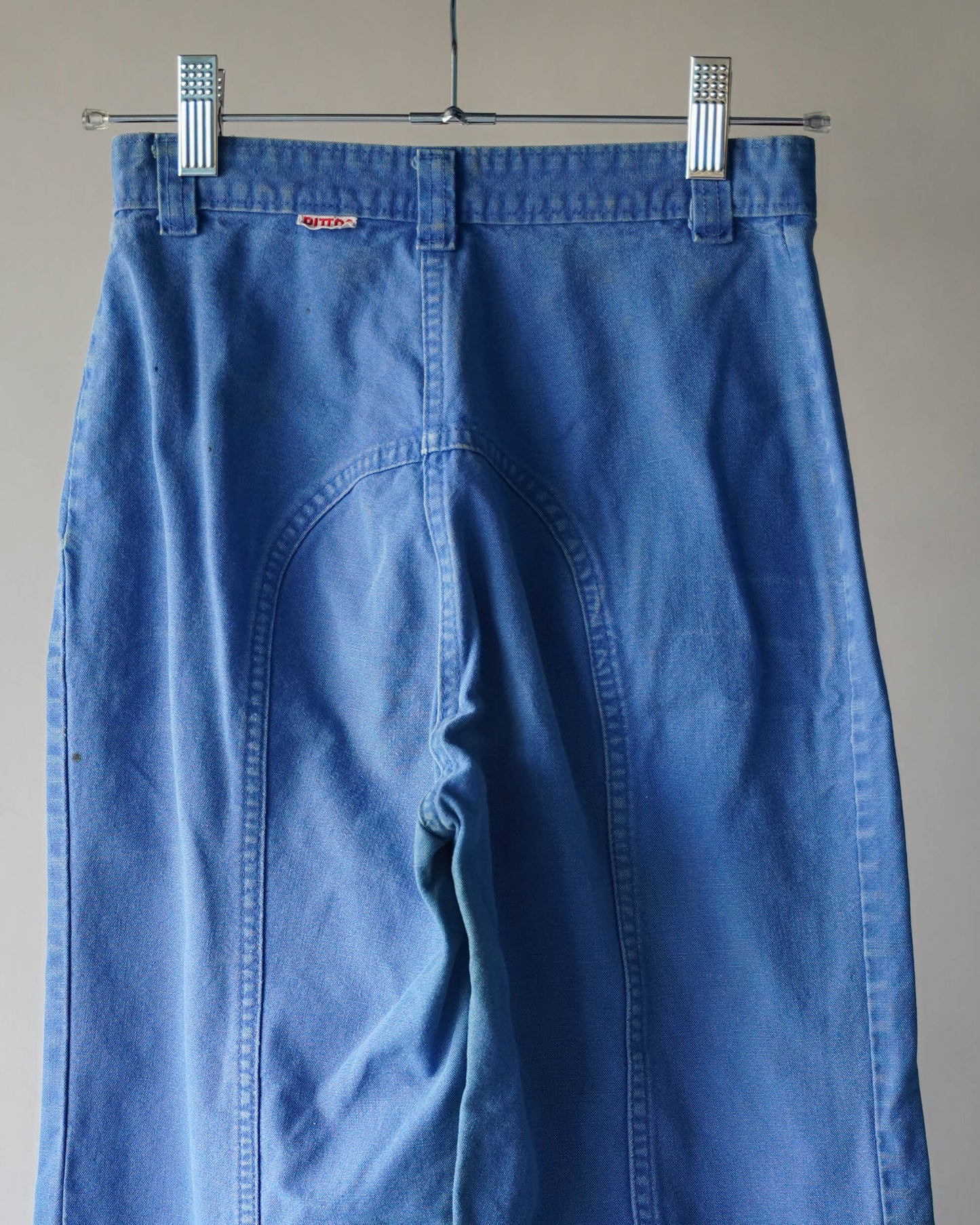 70's Dittos Embroidered Bell Bottom Pants - 24x29
