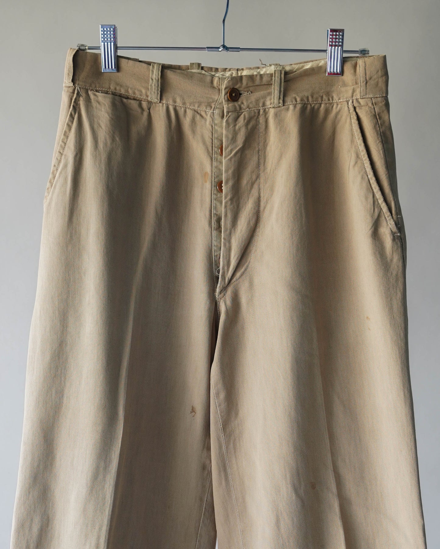 40's Tan Chinos - 28x30