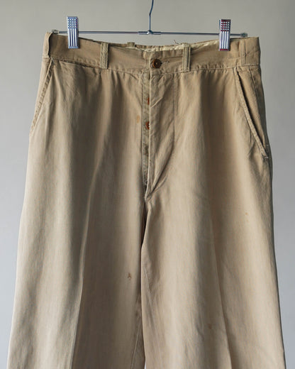 40's Tan Chinos - 28x30