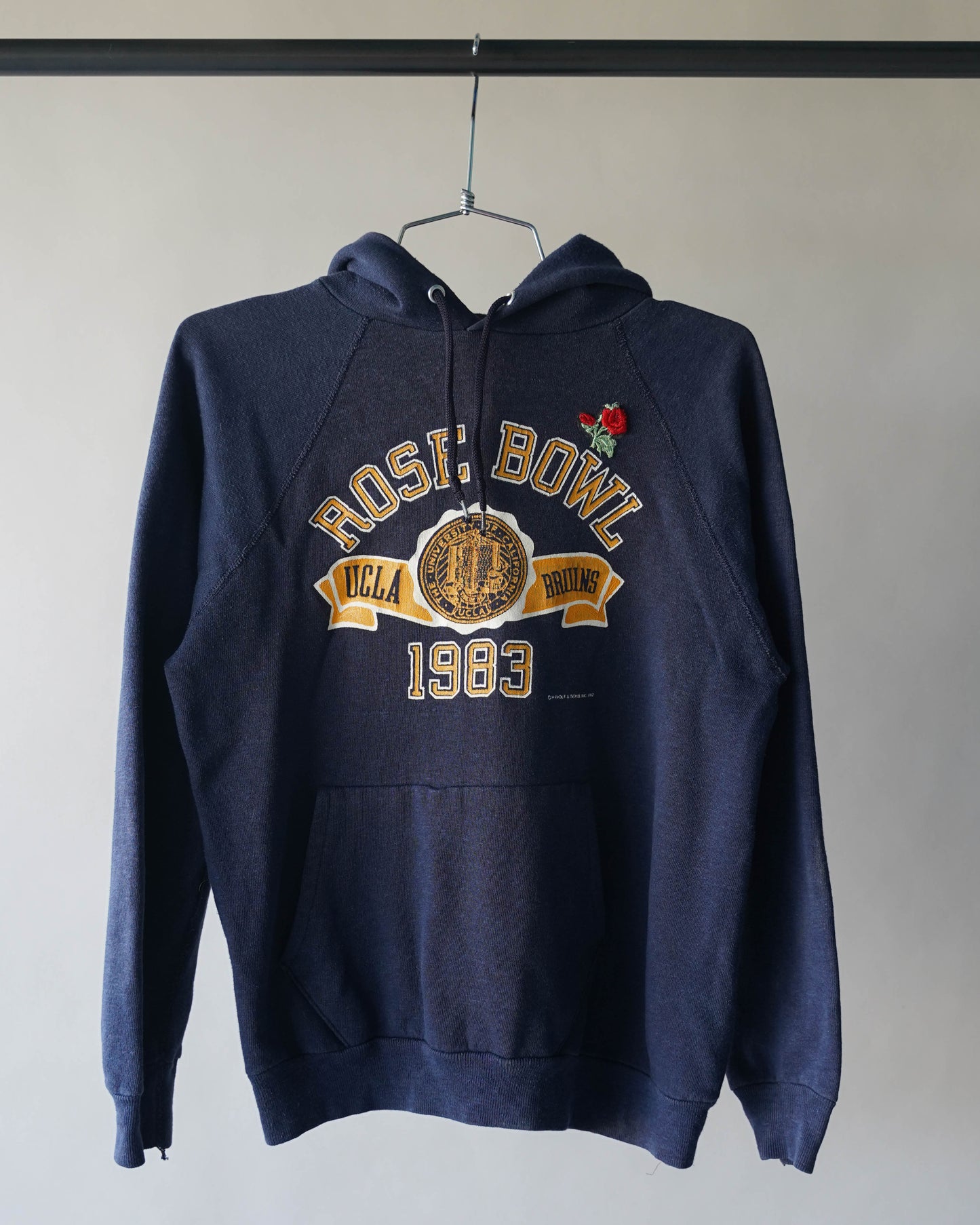 80's UCLA Rosebowl Hoodie - Medium