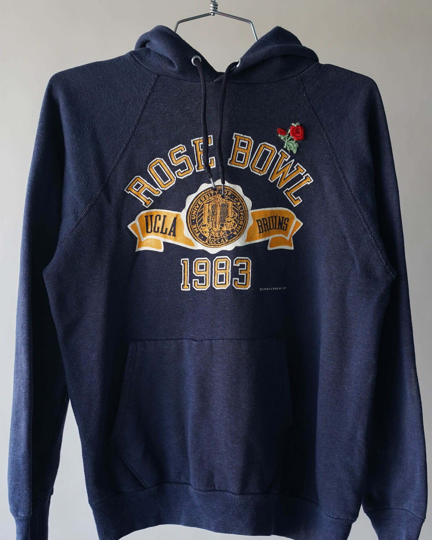 80's UCLA Rosebowl Hoodie - Medium