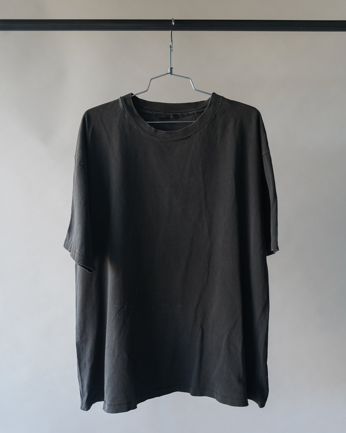 90's Faded Black Pocket Tee - XL