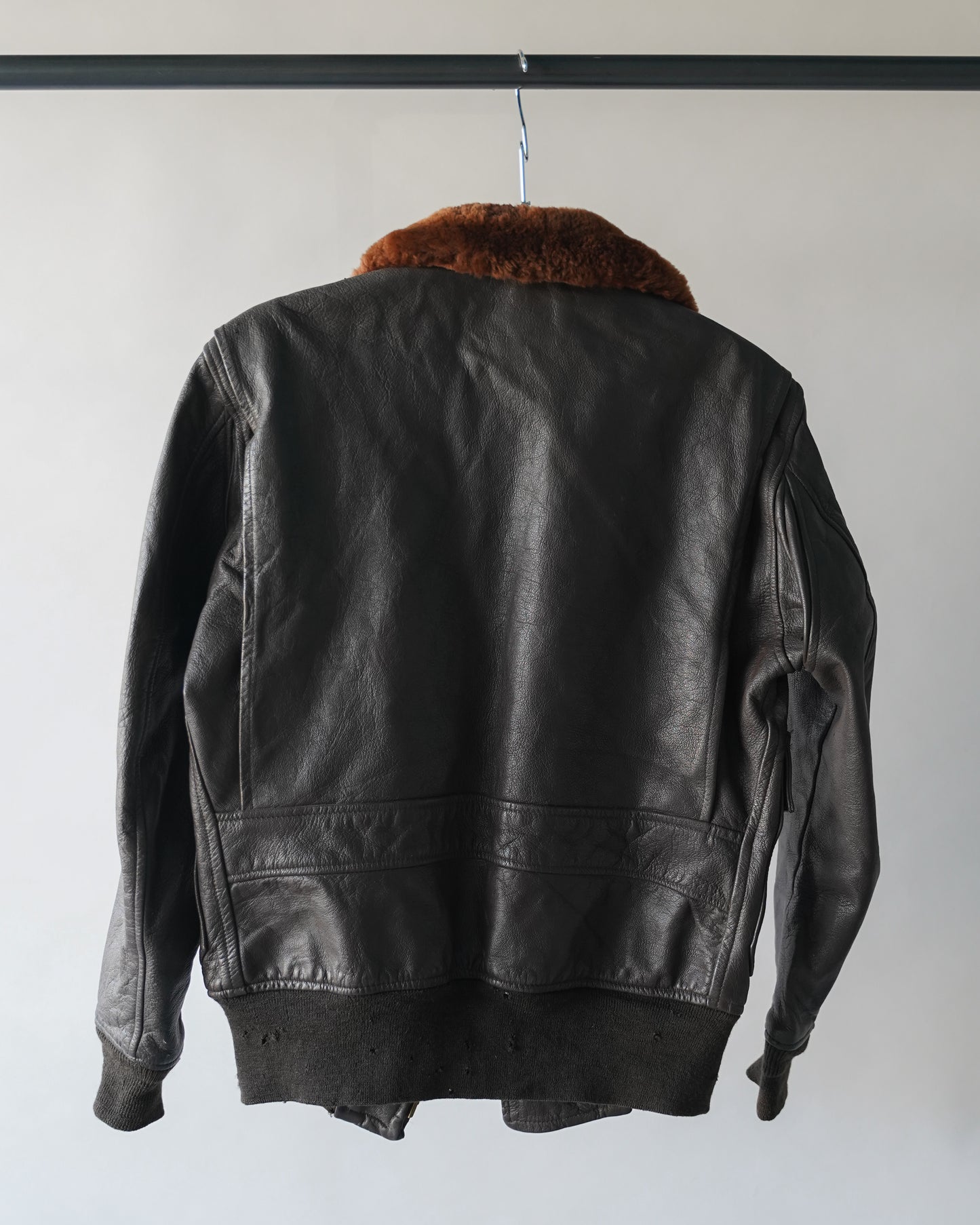60's USN G-1 Military Flight Jacket - Small