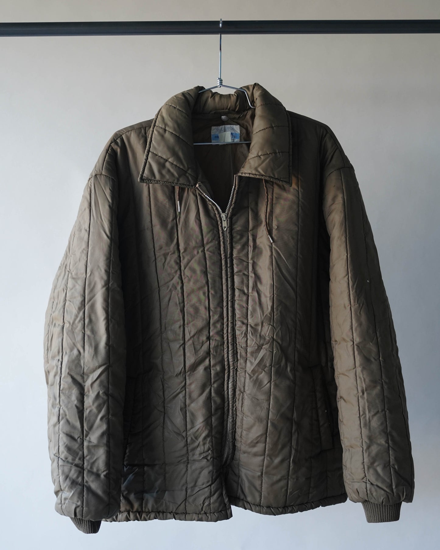 70's Brown Puffer Jacket - XXL