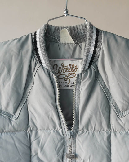 70's Walls Gray Goosedown Vest - XL