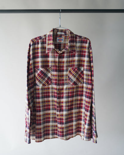 70's Dickies Tricolor Flannel - XL