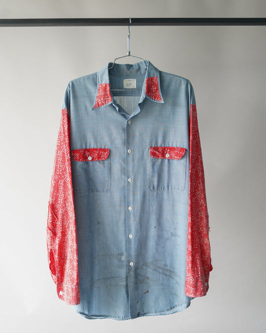 70's Chambray Shirt - XL