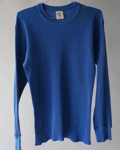 80's Blue Thermal - Large