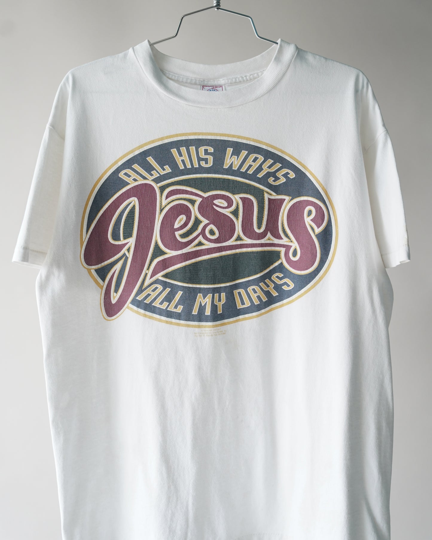 90's All His Ways Jesus Tee - XL